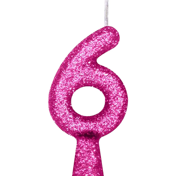 Vela Tubular Alegria & Festa N. 6 - Rosa