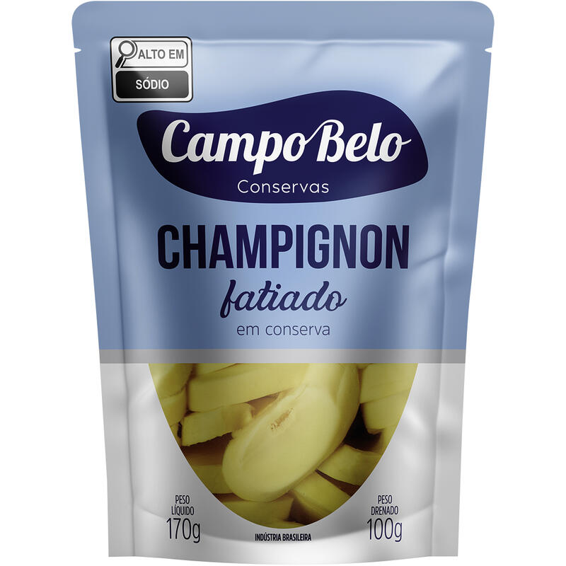 Champignon Campo Belo Fatiado 100g