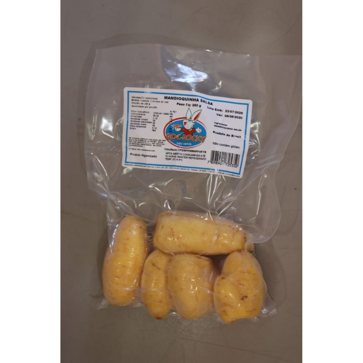 Mandioquinha Salsa ROC ROCKY Pacote 250g