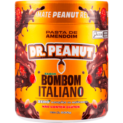 Pasta de Amendoim Dr. Peanut Bombom Italiano 600g