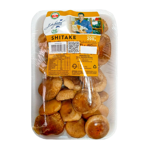 Cogumelo Shitake Mais Verdes 200g