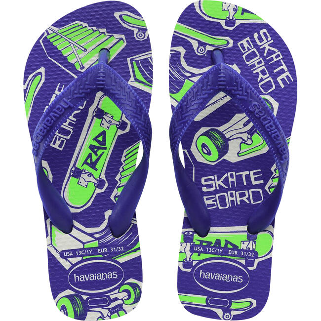 Sandália Athletic Havaianas 31/32 Azul par