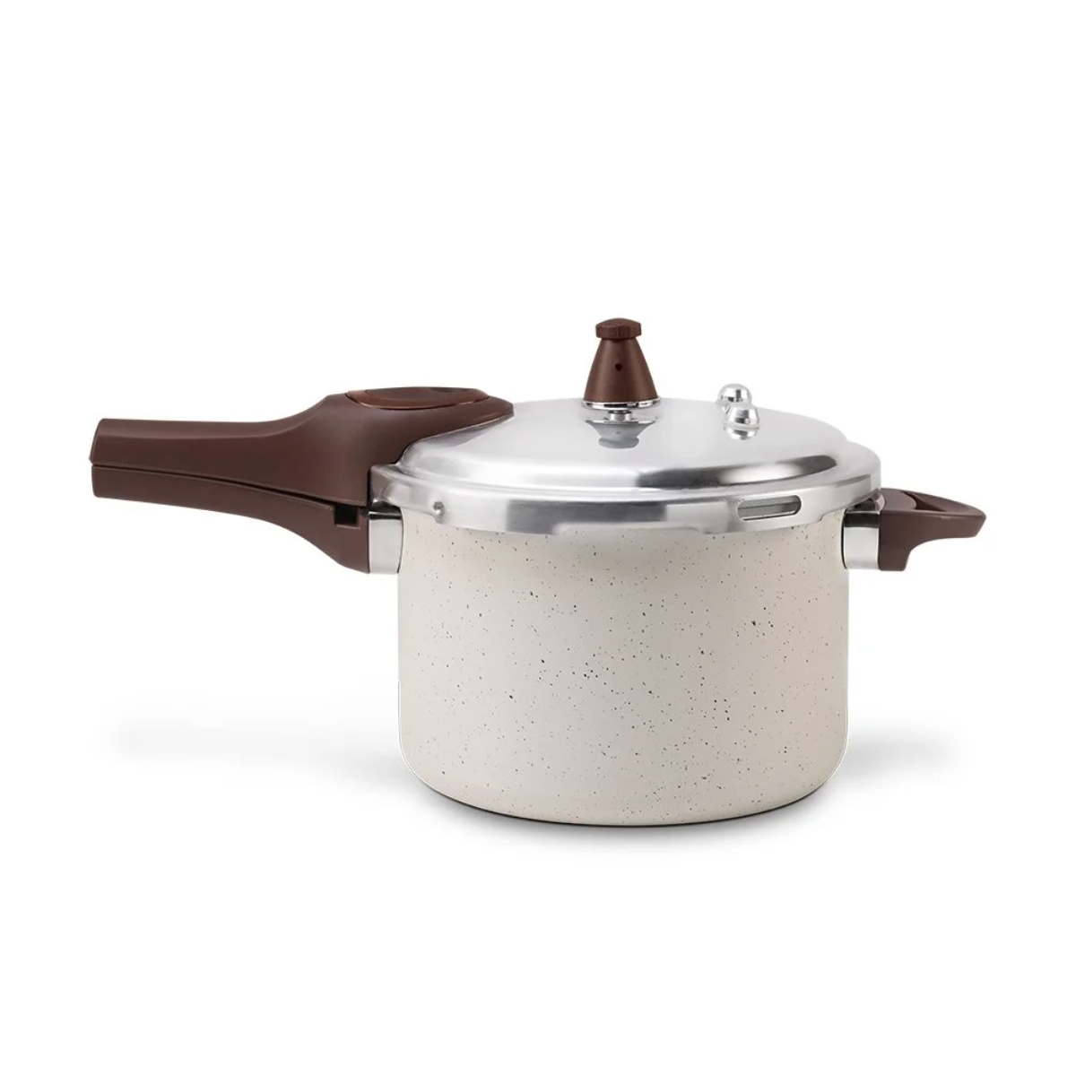 Panela de Pressão 4,2L Brinox Pressure com Indução Vanilla