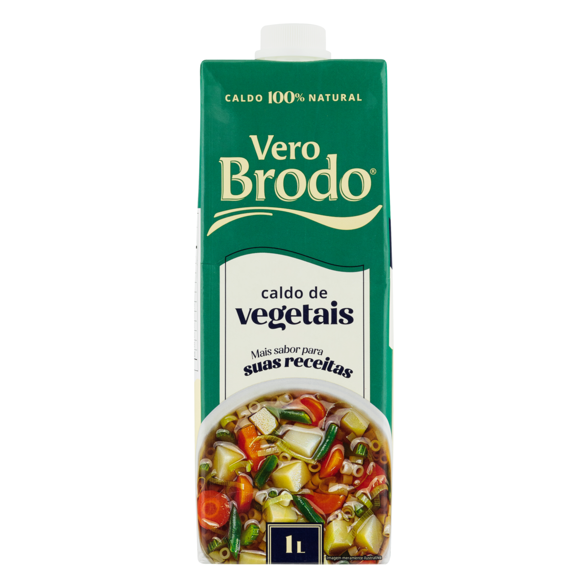 Caldo Vero Brodo Vegetais 1L