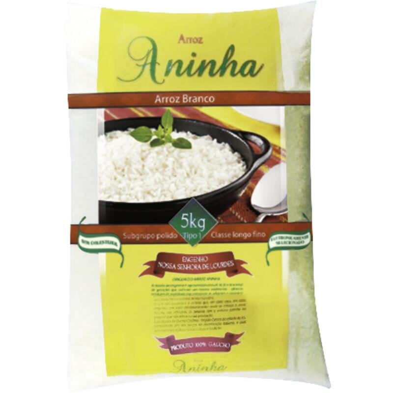 Arroz Aninha Longo fino - Tipo 1 5kg