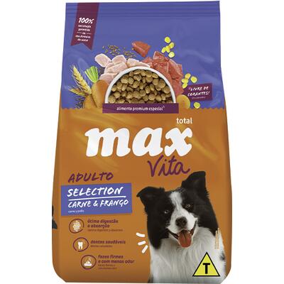 Alimento para Cães Max Vita Adulto Carne e Frango 3kg