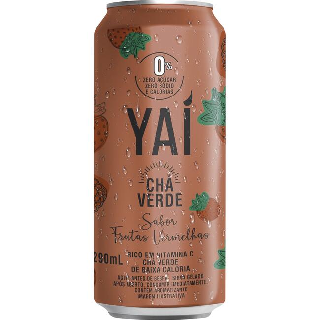 Chá Verde Yaí Frutas Vermelhas 290ml