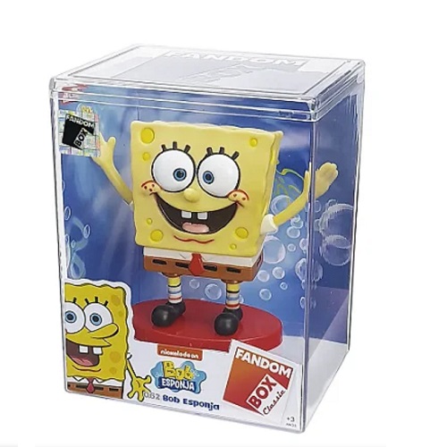 Boneco Fandom Box Class Bob Esponja Lider