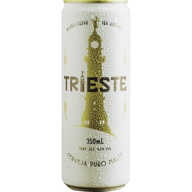 Cerveja Trieste Puro malte 350ml