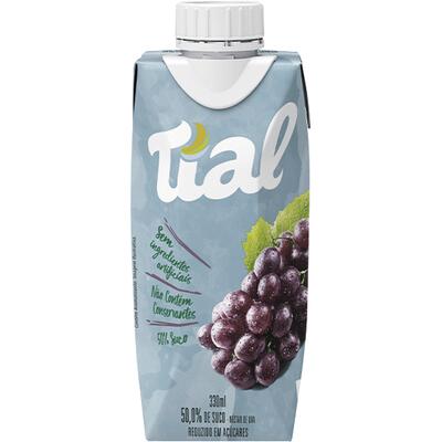 Suco Néctar Tial Uva 330ml