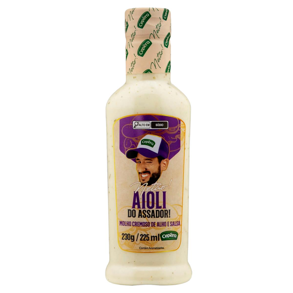 MOLHO CEPERA ALHO/SALSA 230G
