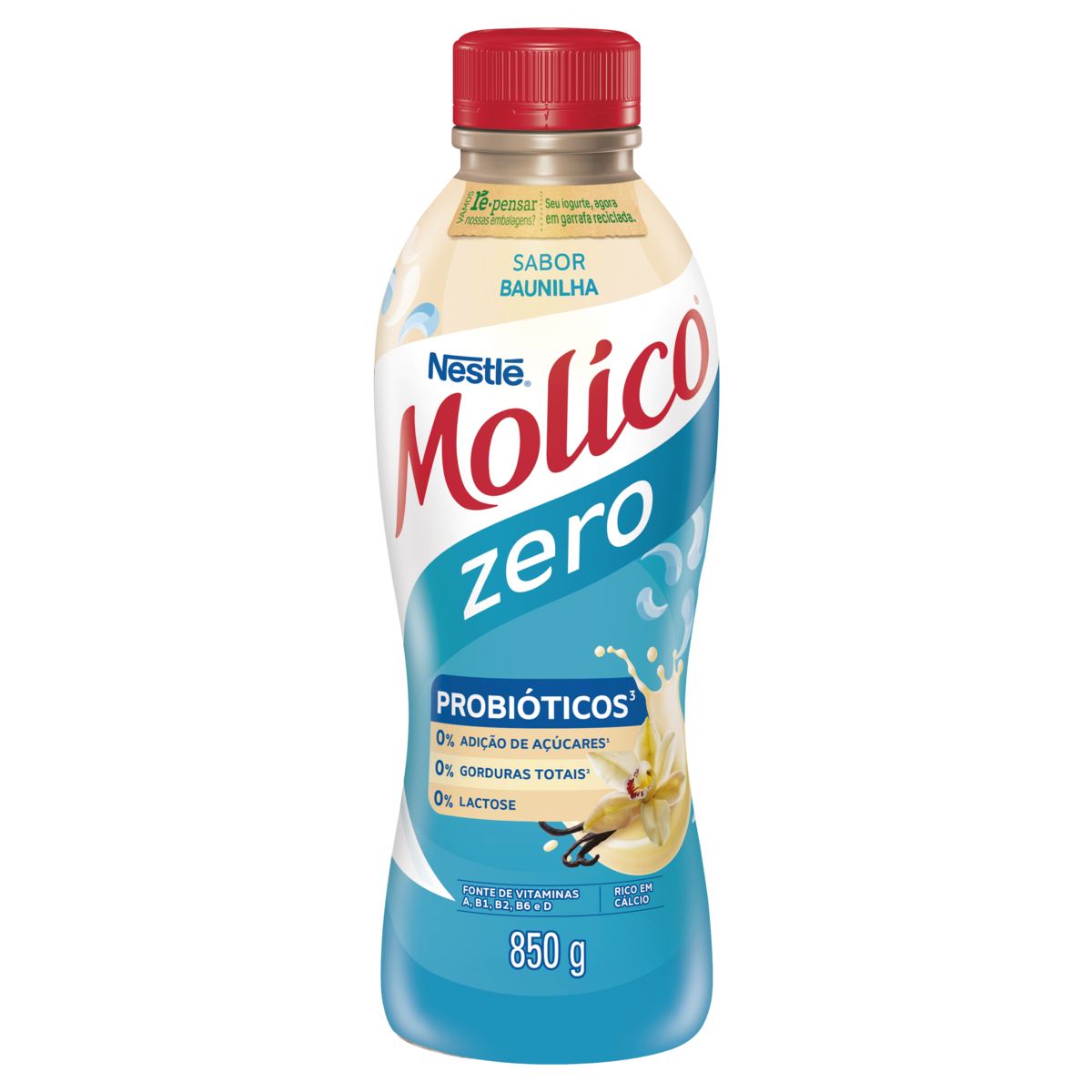 Iogurte MOLICO Triplo Zero Baunilha 850g