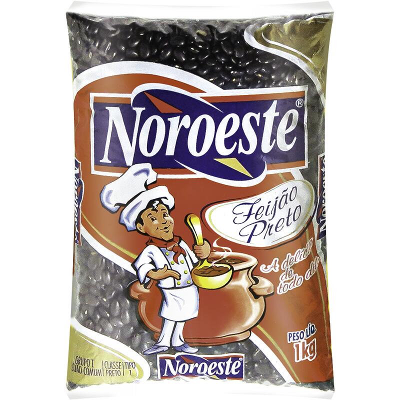 Feijão Preto Noroeste Tipo 1 1kg
