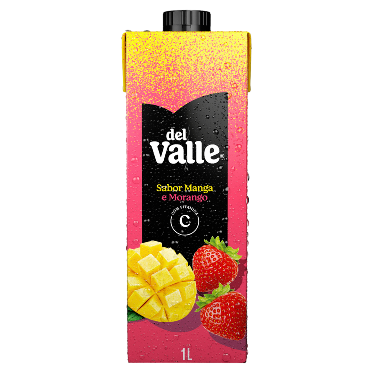 Refresco Adoçado Manga e Morango Del Valle Caixa 1L