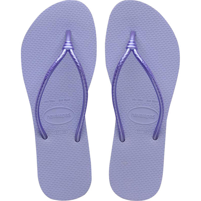 Sandália Havaianas Tube Lilás 39/40 par