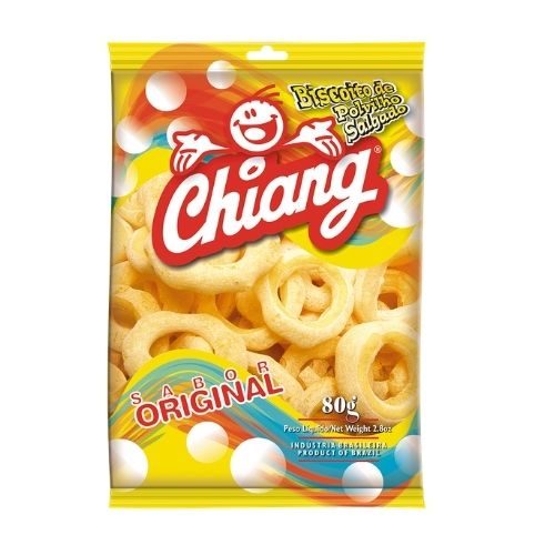 Bisc Polvilho Chiang 80g Salgado