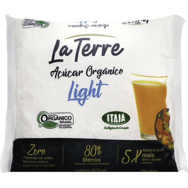 Açúcar Orgânico La Terre Light 500g