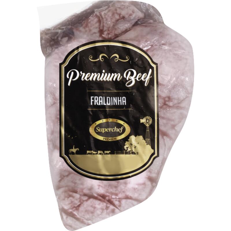 Fraldinha Bov Quality Beef Prem Cong Preço por quilo na peça
