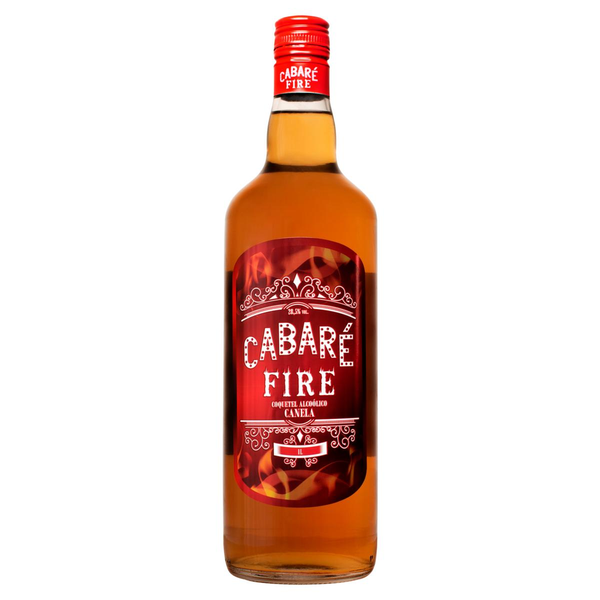 Cachaça Cabaré 1 Litro - Fire
