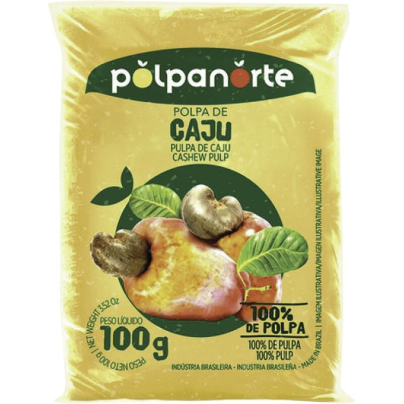 Polpa POLPANORTE Caju 100g
