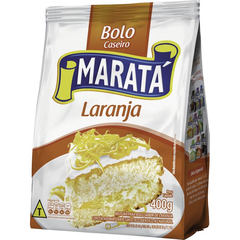 Mistura para Bolo Maratá Laranja 400g