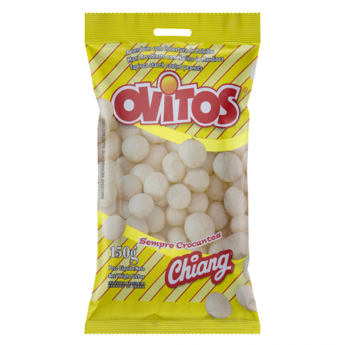 Amendoim Com Cobertura De Polvilho Chiang Ovitos Pacote 150g