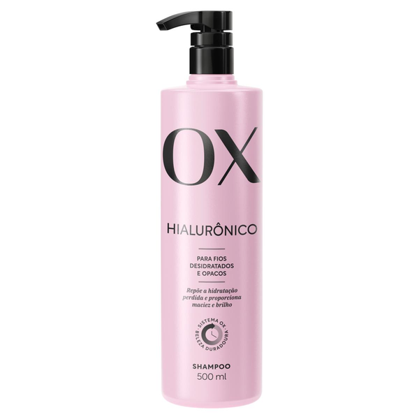 Shampoo OX Hialurônico Frasco 500ml