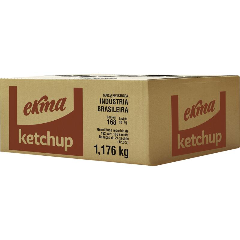 Ketchup Ekma Minissachê 168x7g