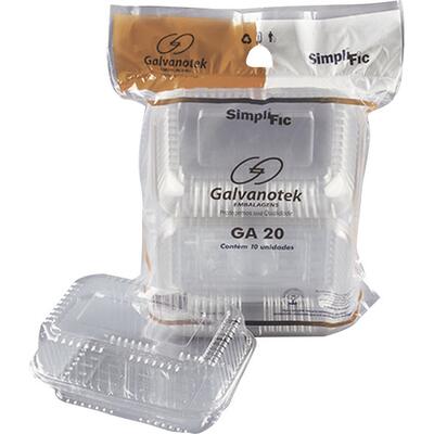Embalagem para Rocambole Galvanotek GA-20 Alto 10 un