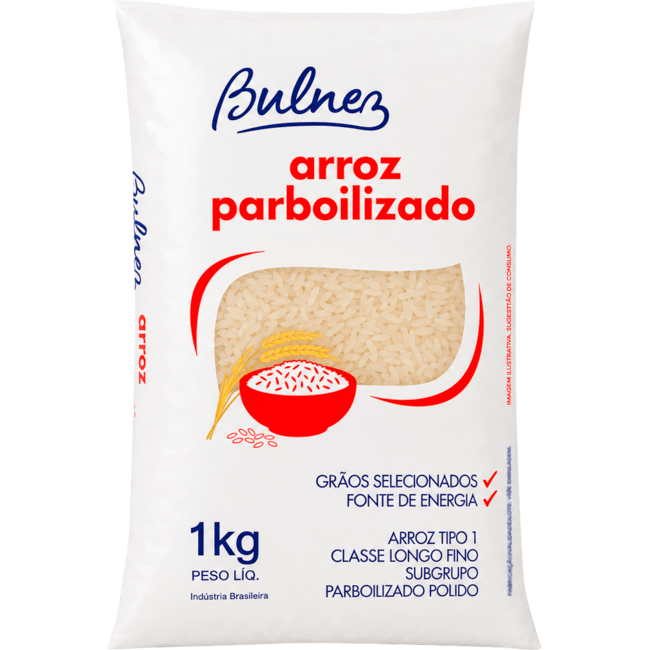 Arroz Bulnez Parboilizado Tipo 1 1kg