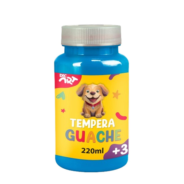Tempera Guache DAC 220ml - Azul