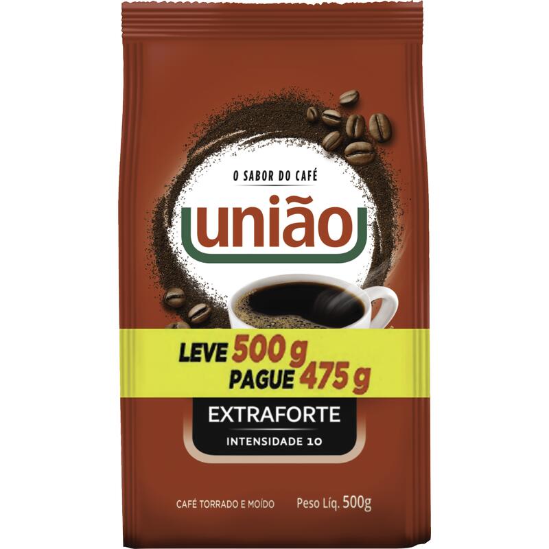 Café União Extra Forte LV 500g PG 475g