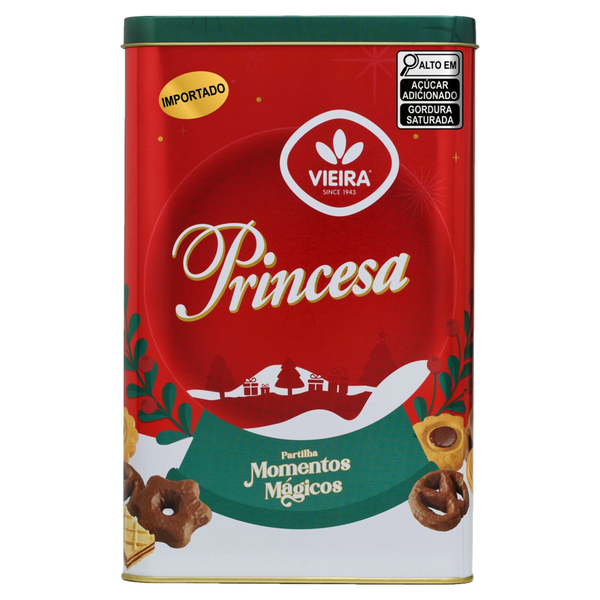 Biscoito Sortido Vieira Princesa 400g