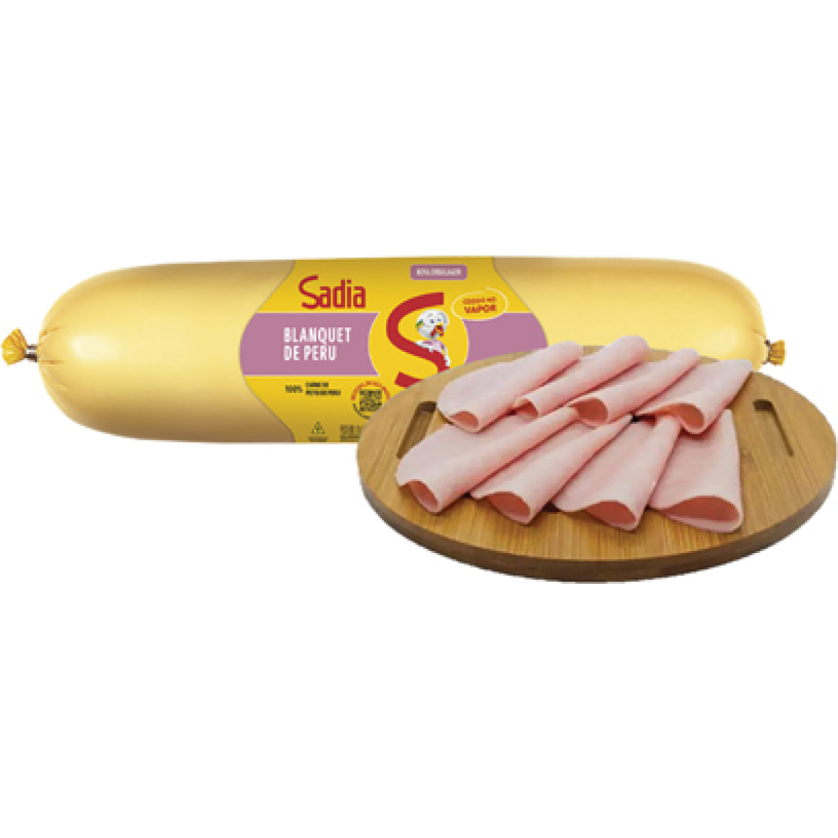 Blanquet de Peru Light Fatiado Sadia Bandeja 200g