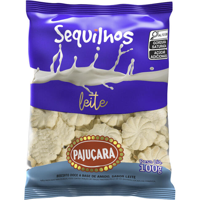 Biscoito Sequilho Pajuçara Leite 100g