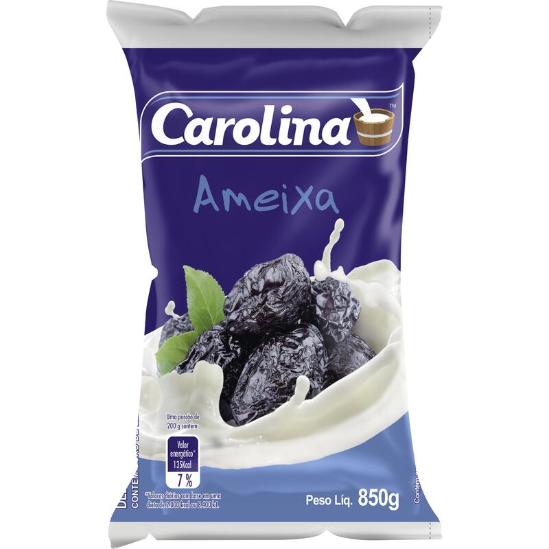 Bebida Láctea Carolina Ameixa 850g