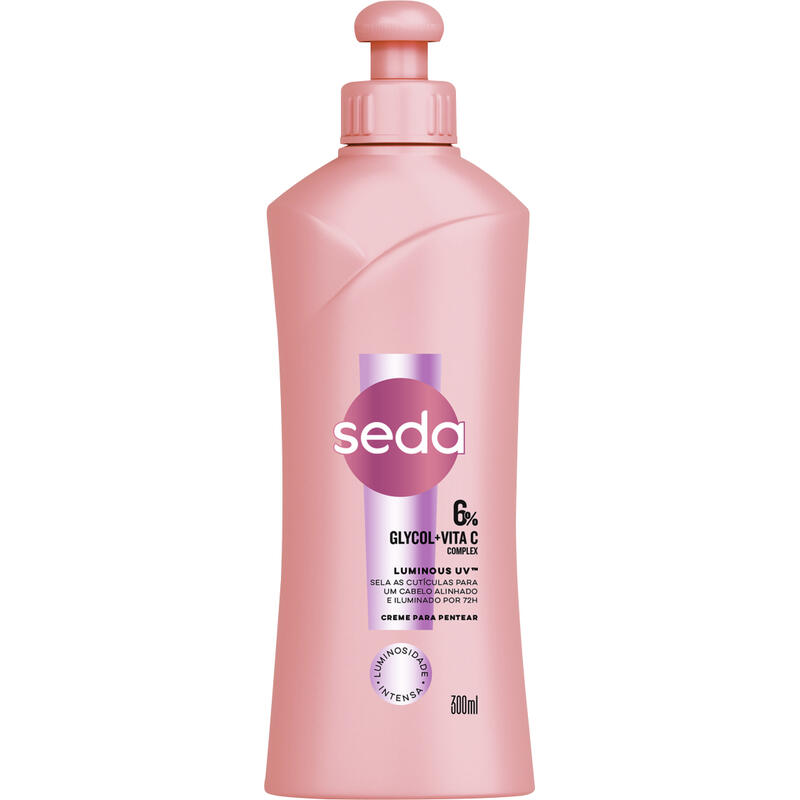 Creme para Pentear Seda Luminous UV Frasco 300ml