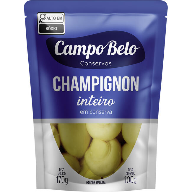 Champignon Campo Belo Inteiro 100g