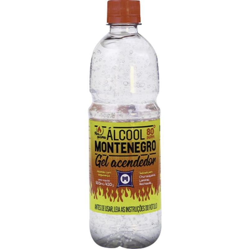Álcool Montenegro Gel Acendedor/80º INPM 430g