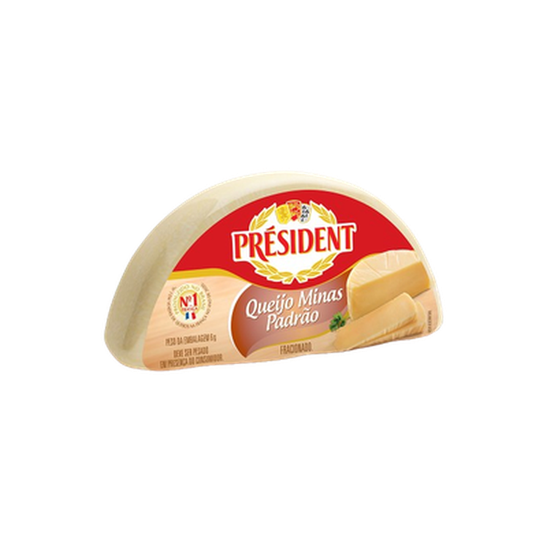 Queijo Minas Président Padrão - Fracionado Kg