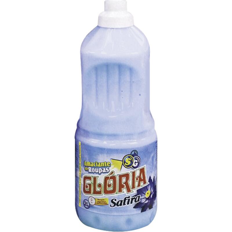 Amaciante para Roupas Glória Safira 2L