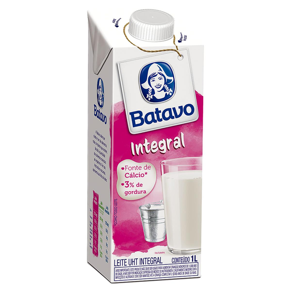 Leite UHT Batavo Integral 1L