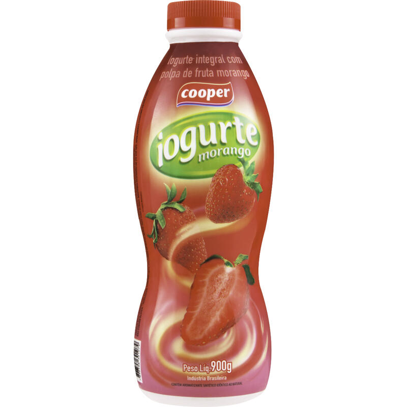 Iogurte Cooper Morango 900g