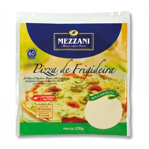 Massa para Pizza de Frigideira Mezzani 270g