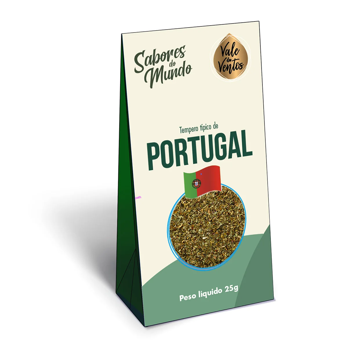 Tempero Sabor do Mundo Portugal Vale 25g