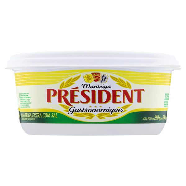 Manteiga Président com Sal 200g