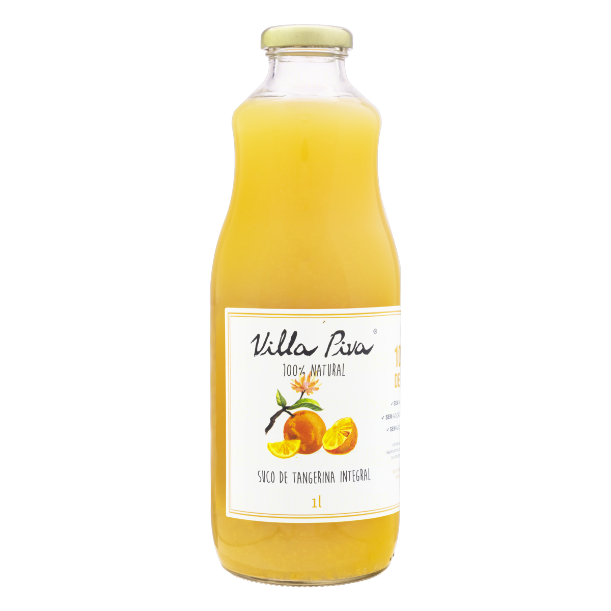 Suco Integral Tangerina Villa Piva Garrafa 1l