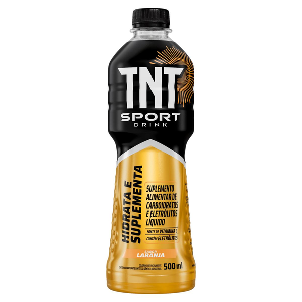 Bebida Isotônica TNT 500ml - Laranja - Pet