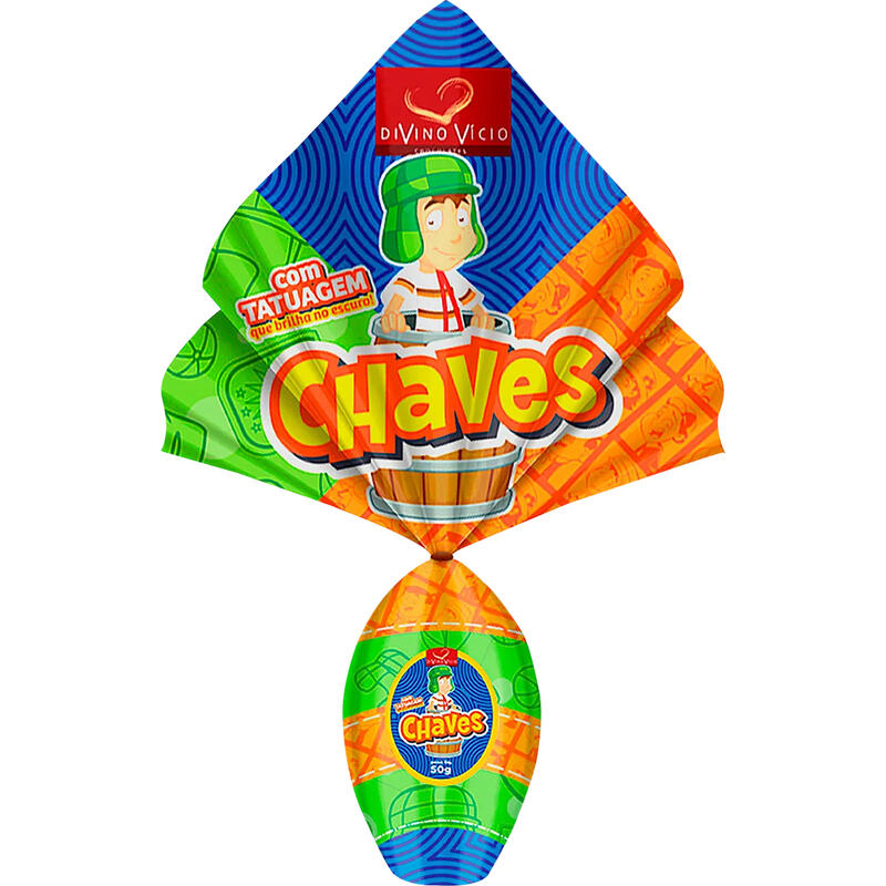 Ovo de Páscoa Divino Vicio Chaves 50g