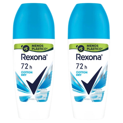 Desodorante DOVE Feminino Original Roll On com 2 unidades de 50ml cada 50% de Desconto na 2° Unidade